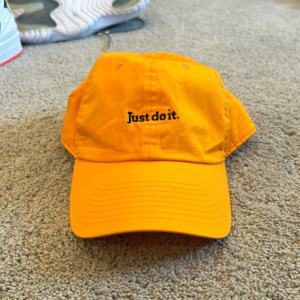 Nike orange hat